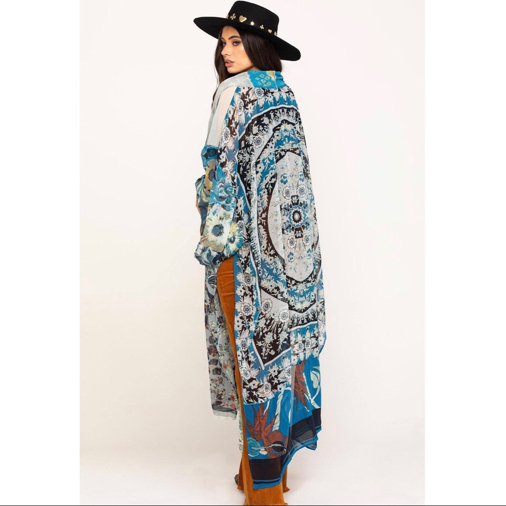 Free People Kimono NWT One Size - Picture 7 of 8